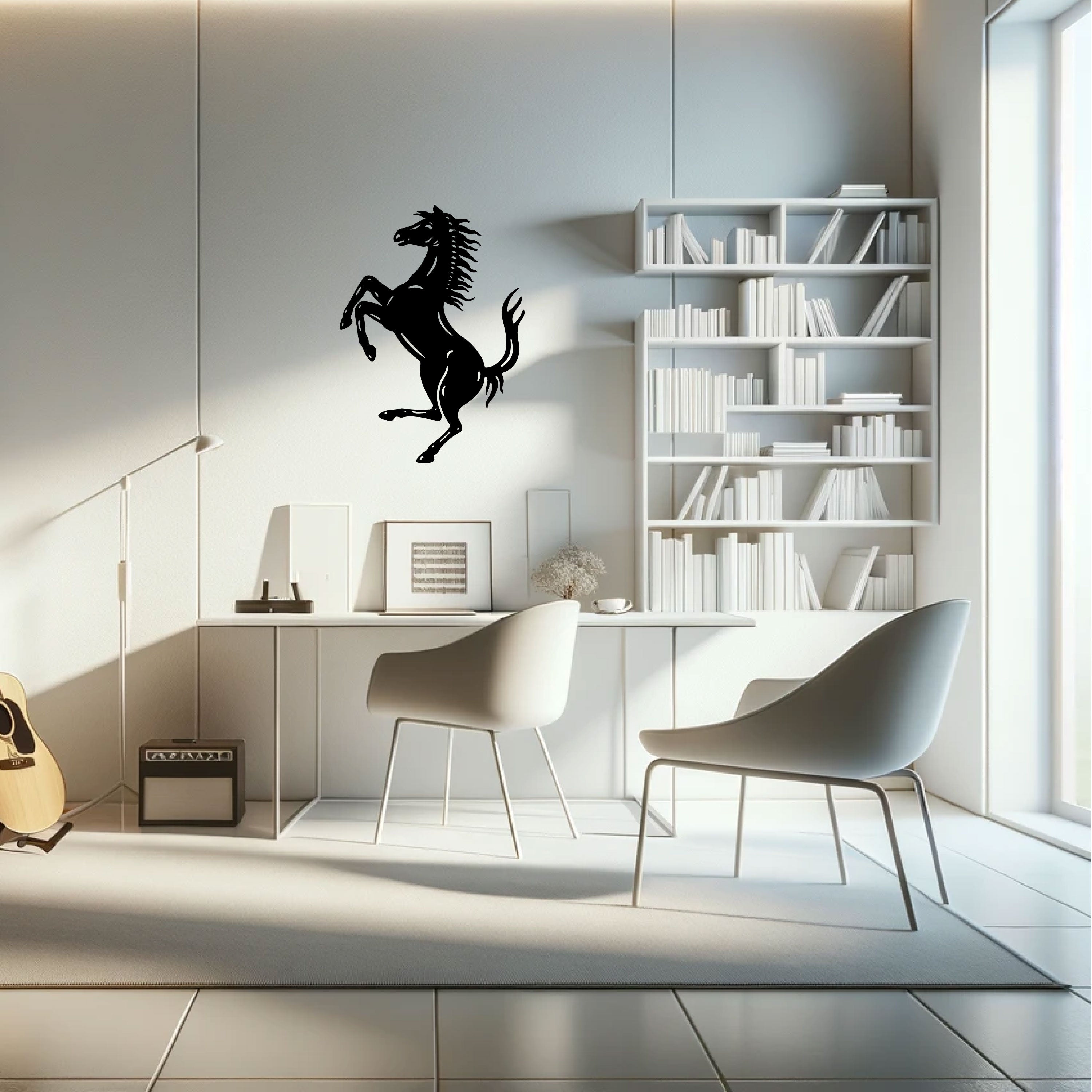 Metal Wall Decoration - The Horse (Ferrari)