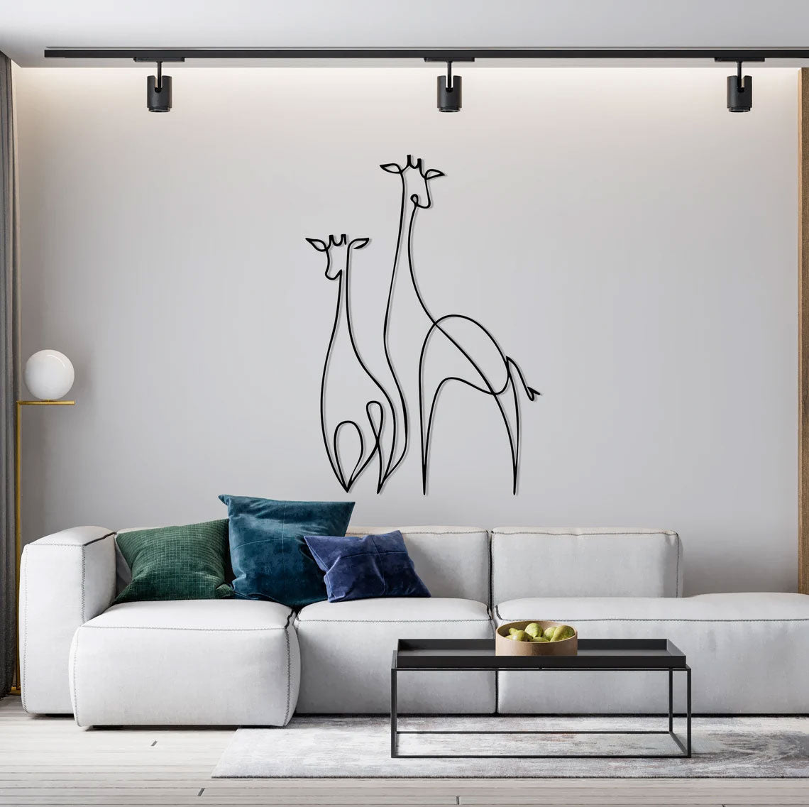 Minimaliste - Girafe