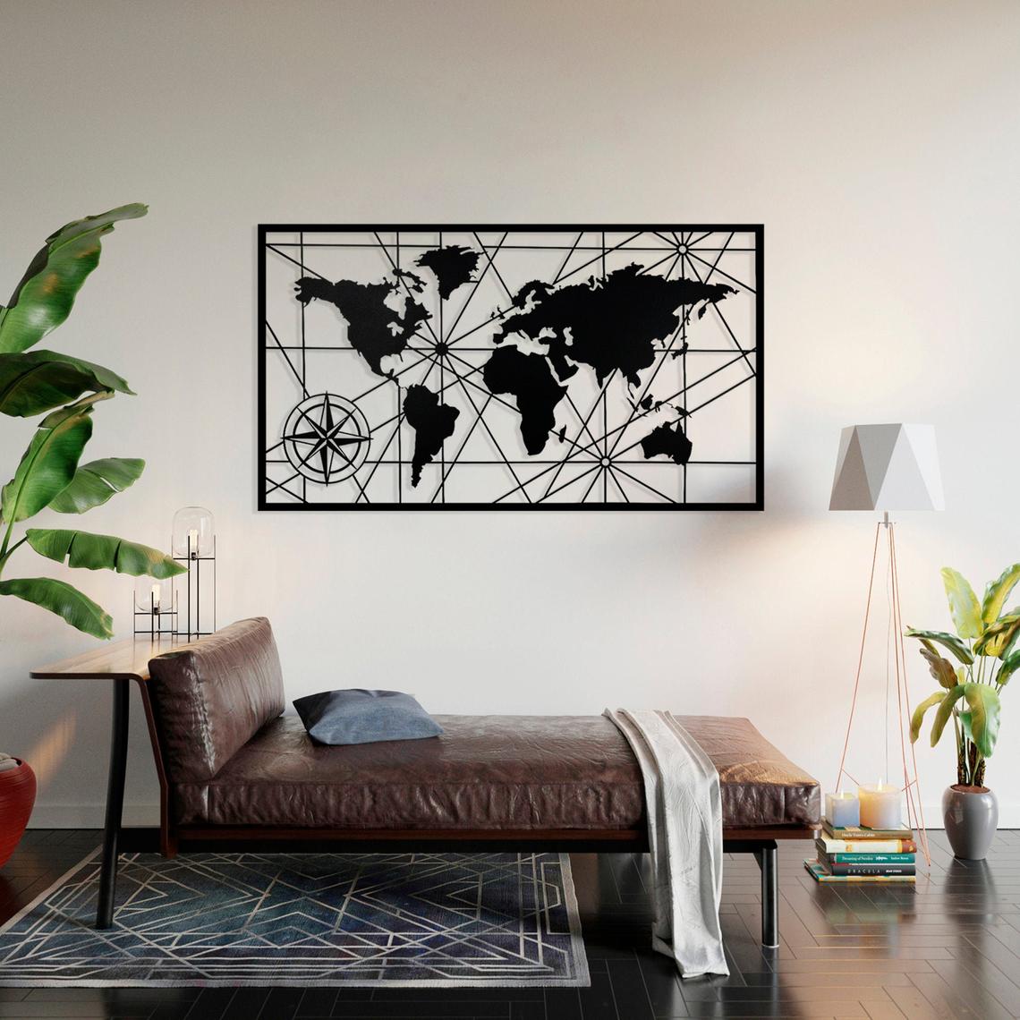 World map - 1010
