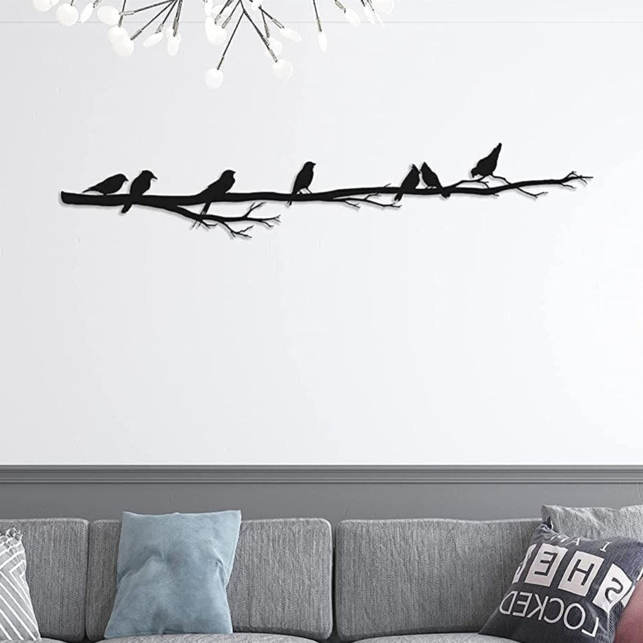 Vögel auf Zweig