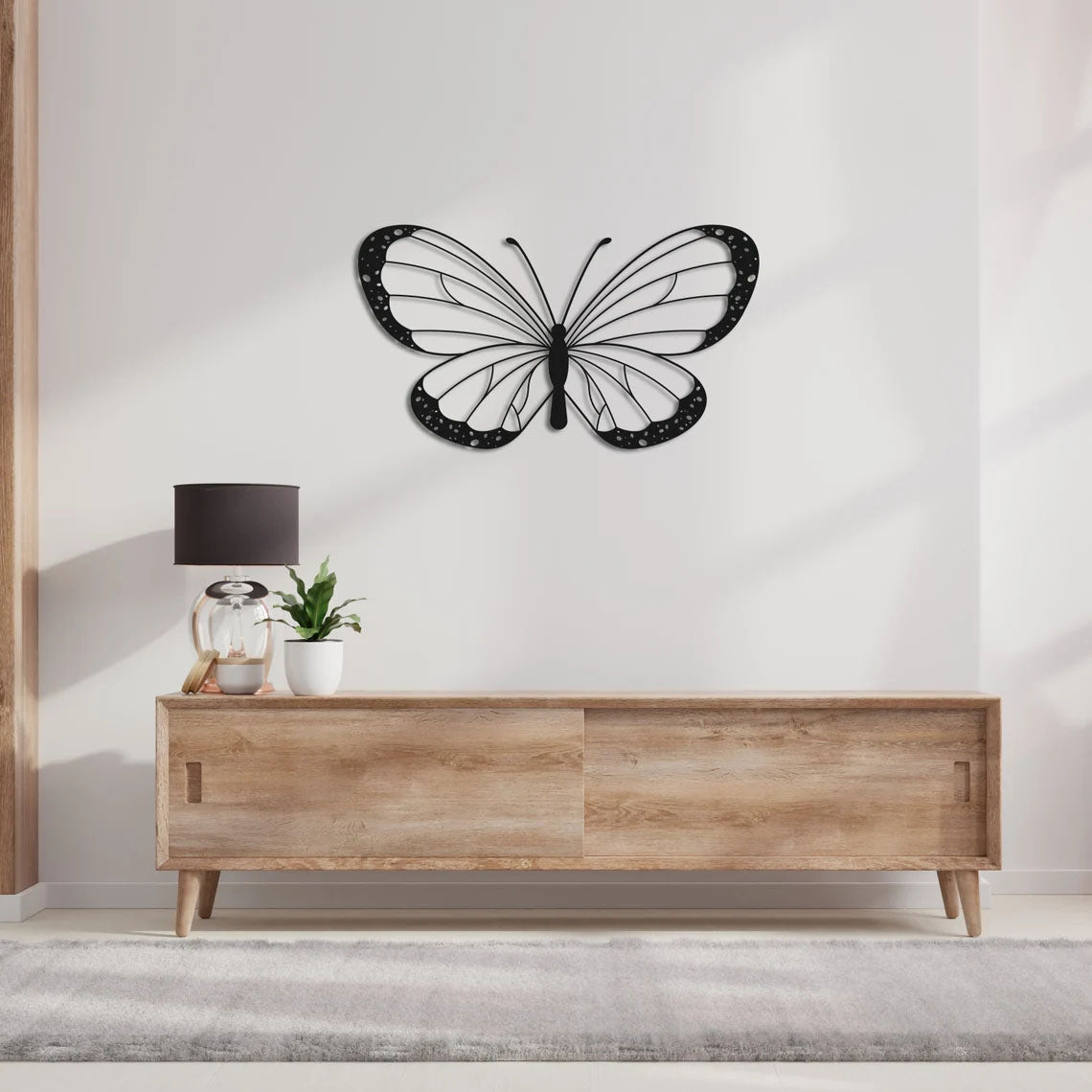 Minimalistisch - vlinder